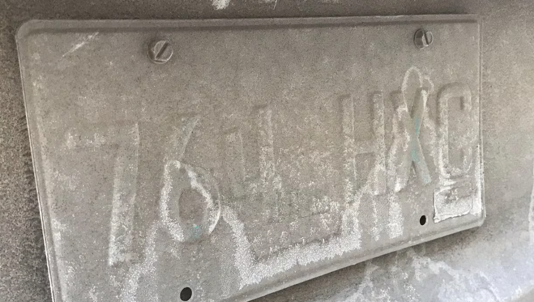 Weathered plate